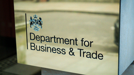 Department for Business and Trade plaque on wall.jpg