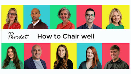 how to chair well - peridot webinar