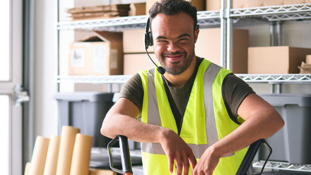 Disabled man working in a warehouse.jpg