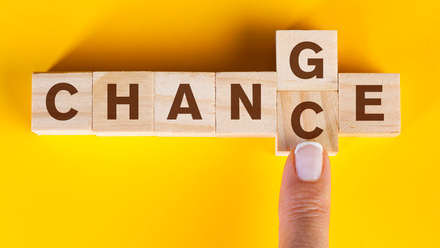change to chance womans hand