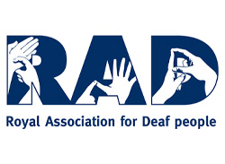 Logo of Royal Association for Deaf People